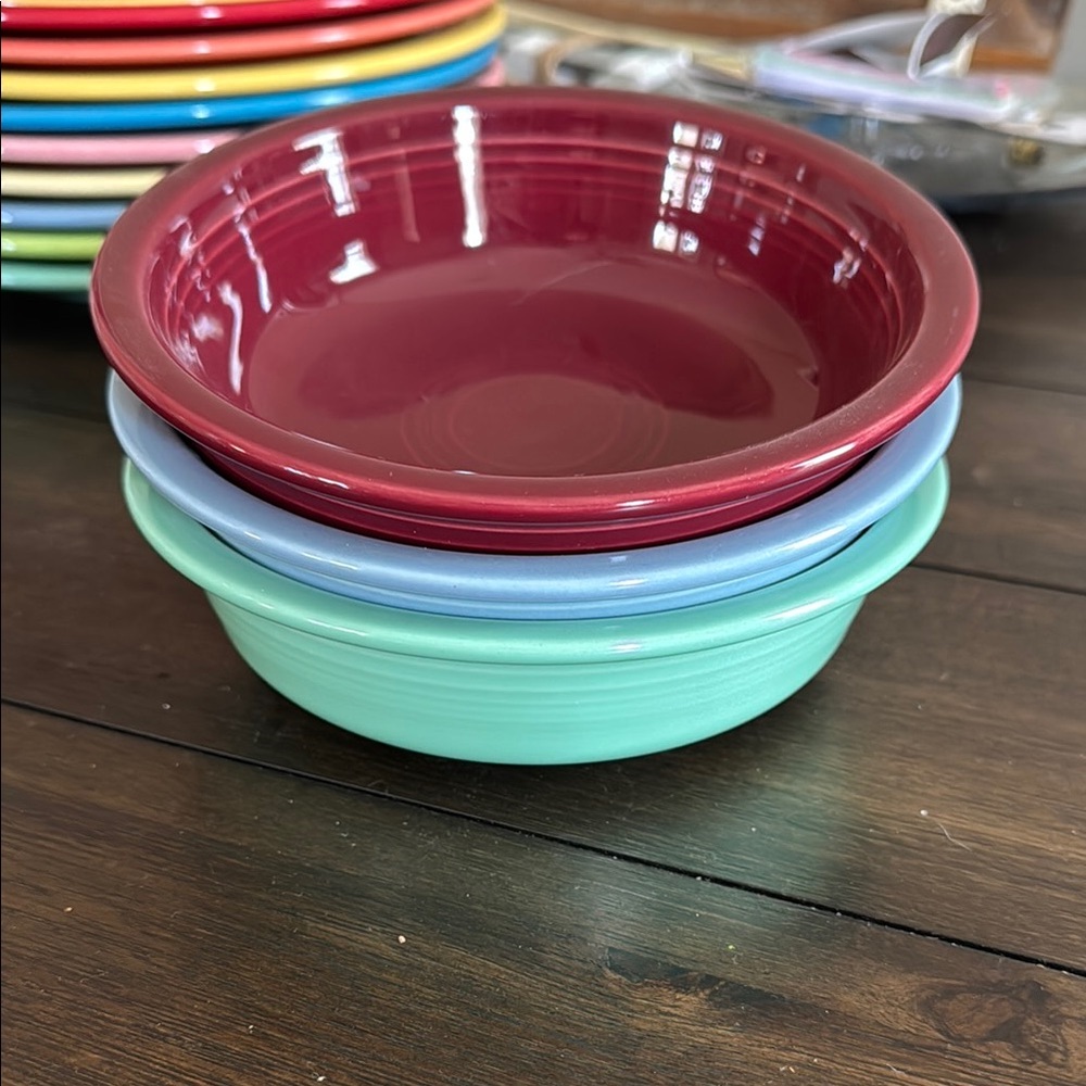 Colorful Ceramic Bowls Set